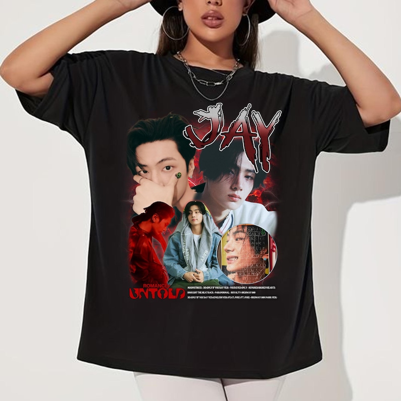 Vintage Jay Enhypen Shirt Enhypen Romance: Untold Album Shirt