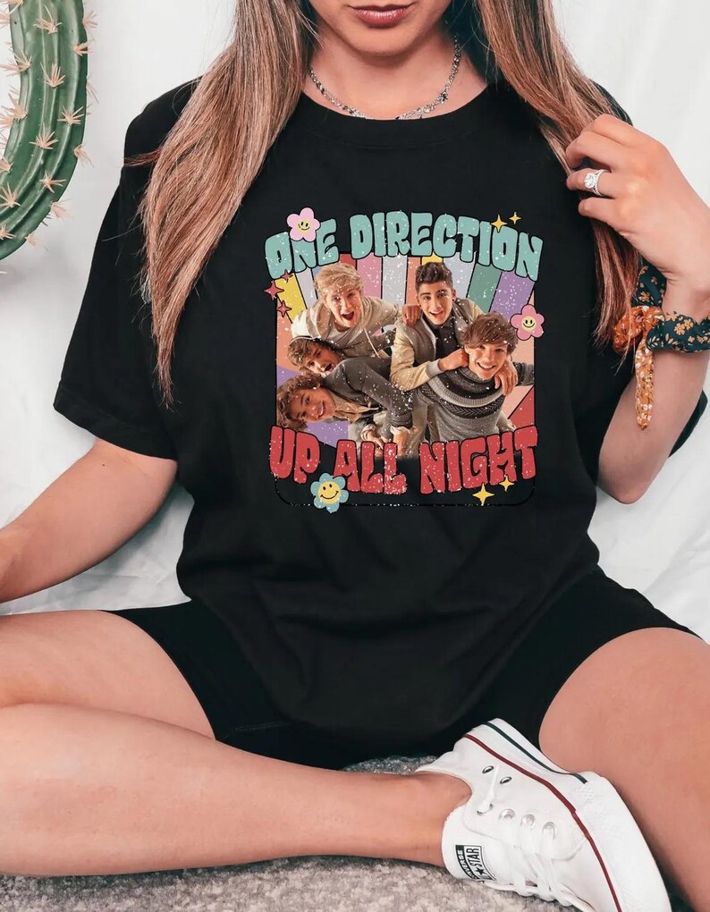 Up All Night One Direction Vintage 90S Shirt Heavy Metal Direction Shirt