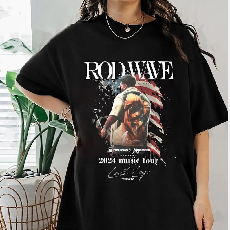 Vintage Rod Wave Last Lap Tour Shirt Rod Wave Concert Sweashirt