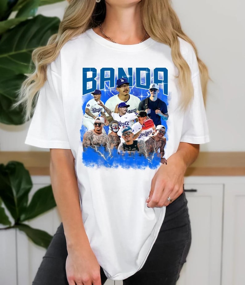 Anthony Banda Shirt, Dodgers Baseball, Banda Shirt