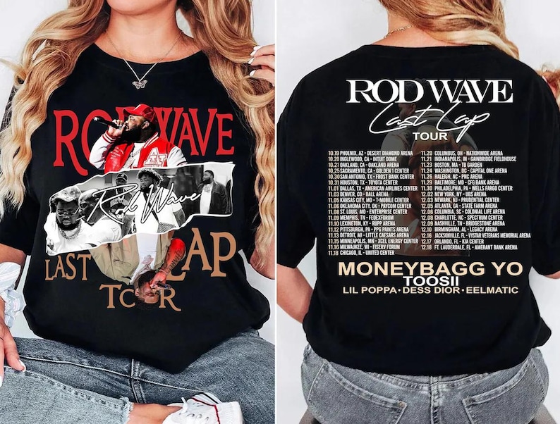 Rod Wave Rapper Shirt Rod Wave Shirt Rod Wave Last Lap Tour Shirt