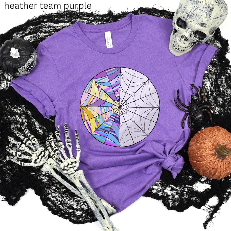 Retro Halloween Shirt Stained Glass Shirt Vintage Ghost Halloween Shirt