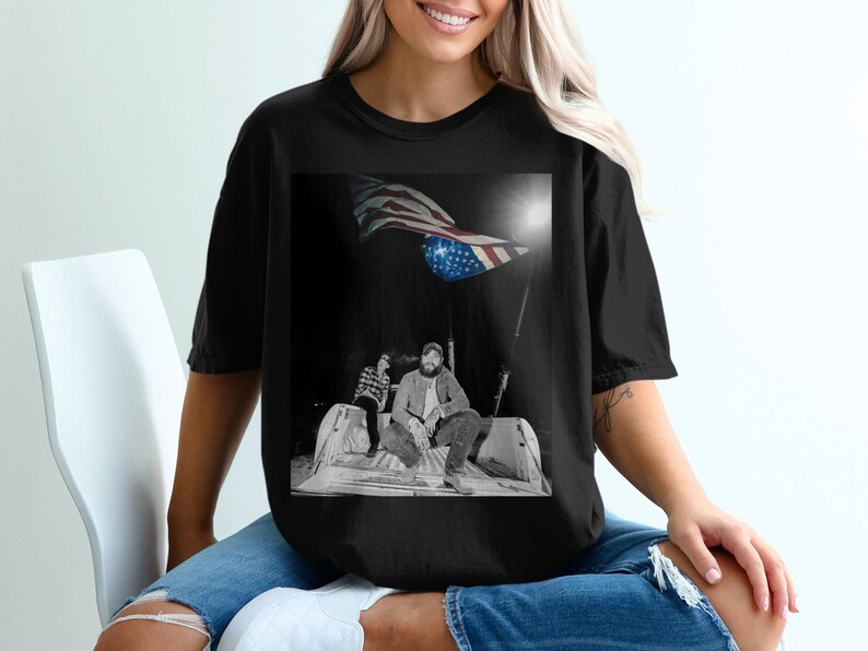 Post Malone Fourth Of July Morgan Wallen Shirt