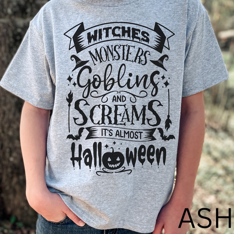 Kids Spooky Halloween Shirt Funny Halloween Shirt