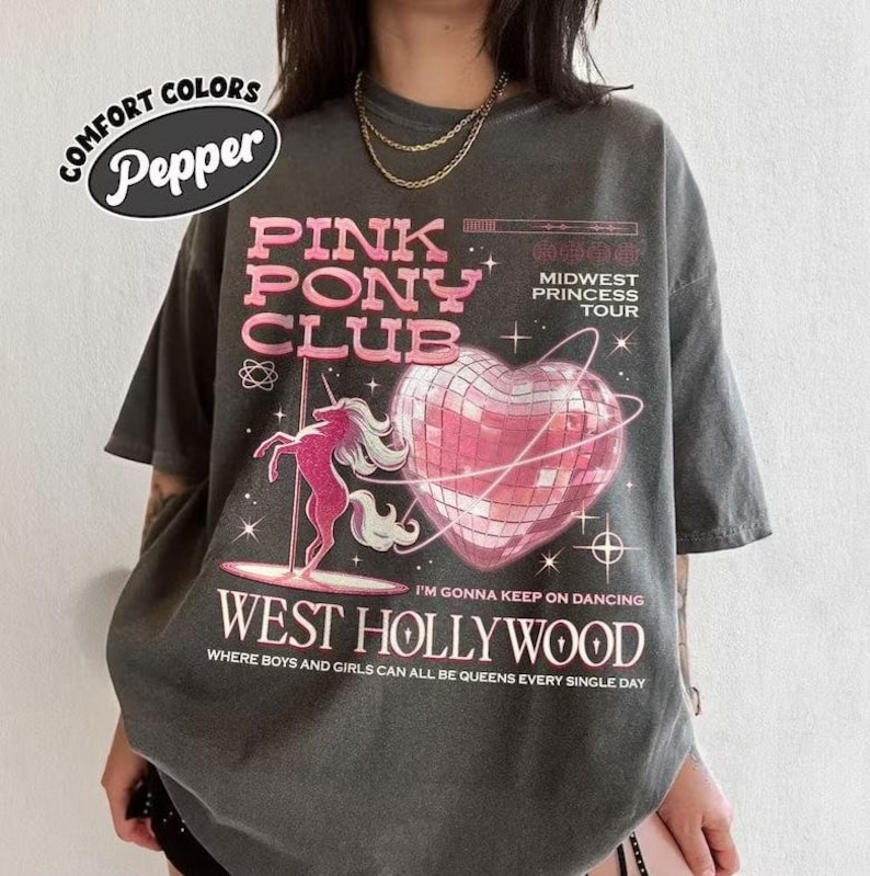 Chappell Roan Pink Pony Club Shirt Vintage Chappell Roan Shirt Chappell Roan Merch