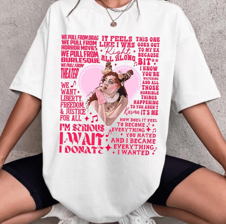 Vintage Chappell Roan Quote Shirt, Chappell Roan Merch Shirt, Chappell Roan Sweashirt, Shirt For Fan