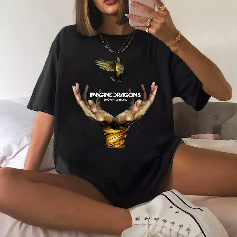 Vintage Imagine Dragons Smoke And Mirrors Shirt Imagine Dragons Shirt