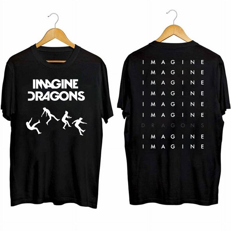 Imagine Dragons Double-Side Shirt Imagine Dragons Two Side Shirt