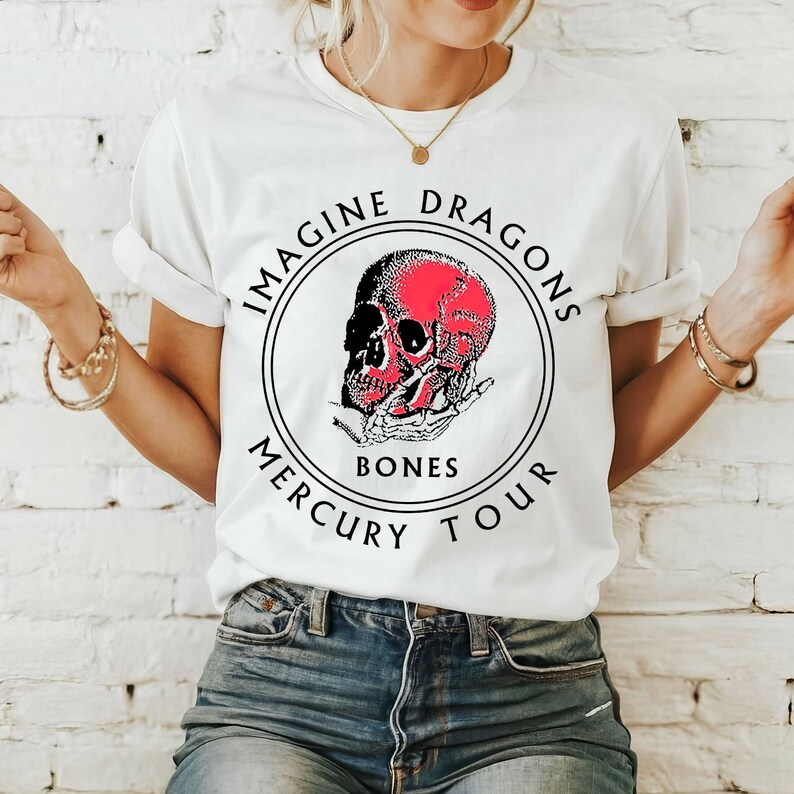 Vintage Bones Imagine Dragons Shirt Imagine Dragons Bones Shirt