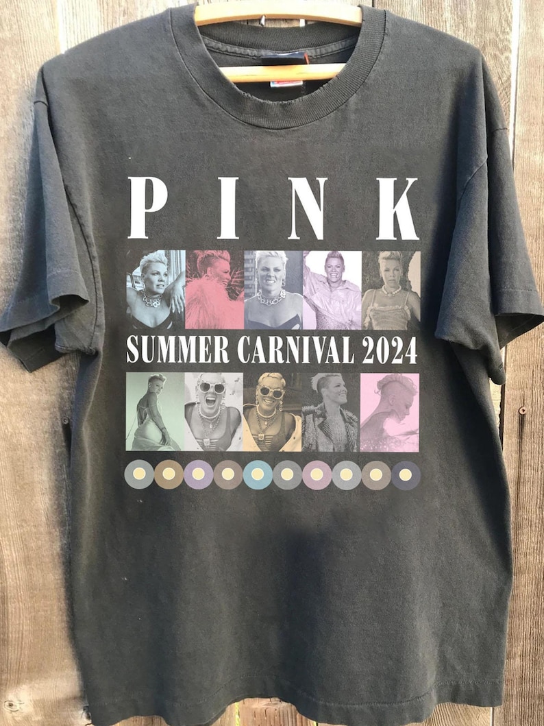 P!Nk Music Tour 2025 Shirt Pink Summer Carnival Music Tour 2024