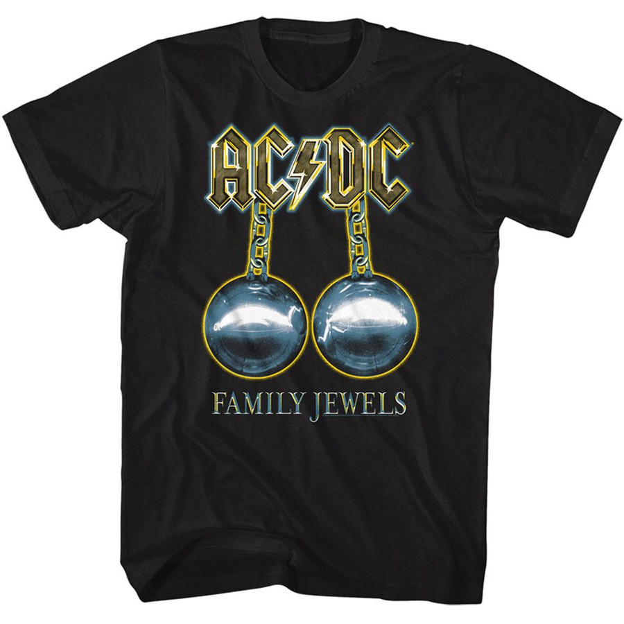 T-Shirt AC/DC Family Jewels Black Adult
