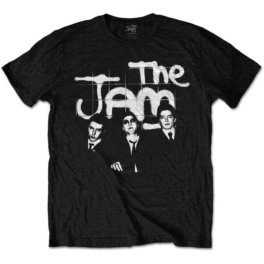 T-Shirt The Jam Unisex B&W Group Shot