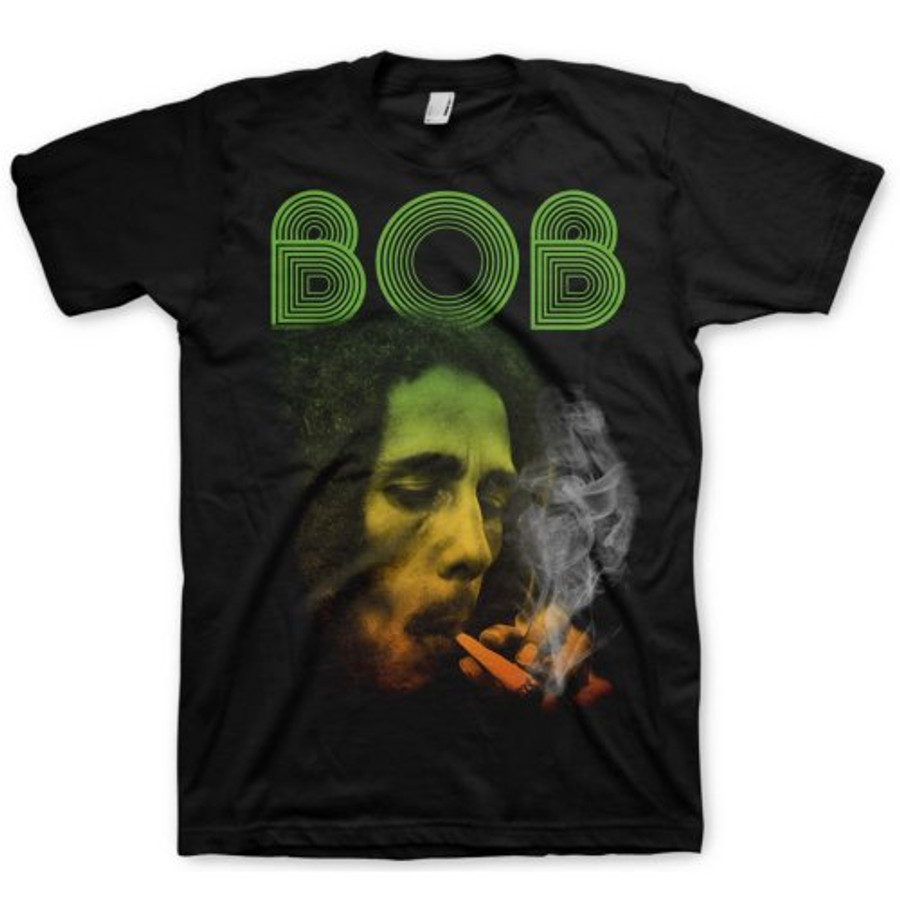 T-Shirt Bob Marley Unisex Smoking Da Erb