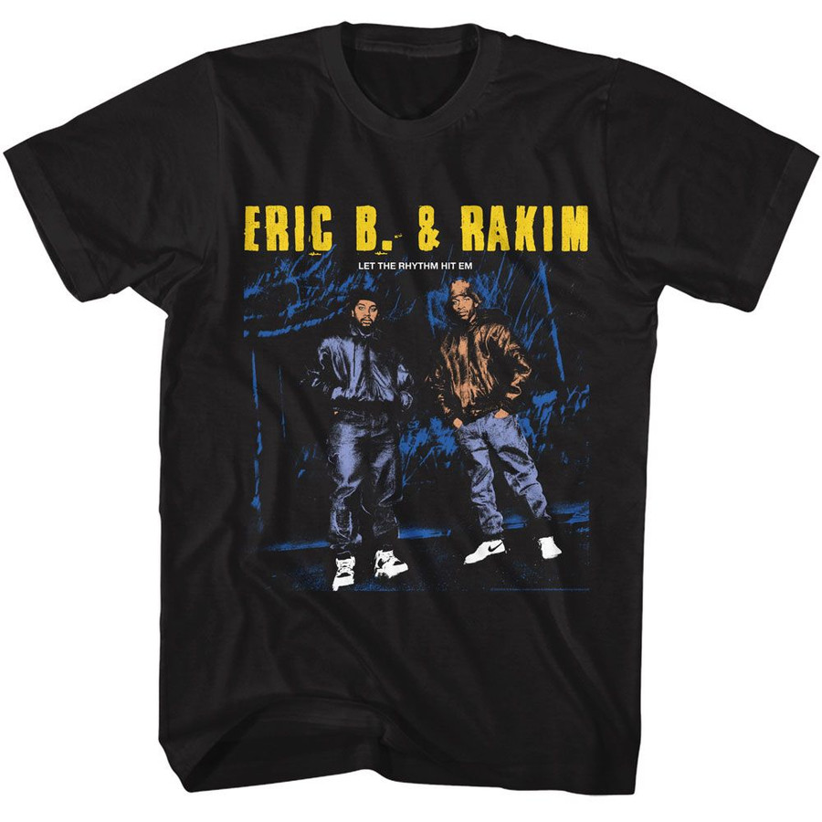 T-Shirt Eric B. and Rakim Group Colorized Black Adult