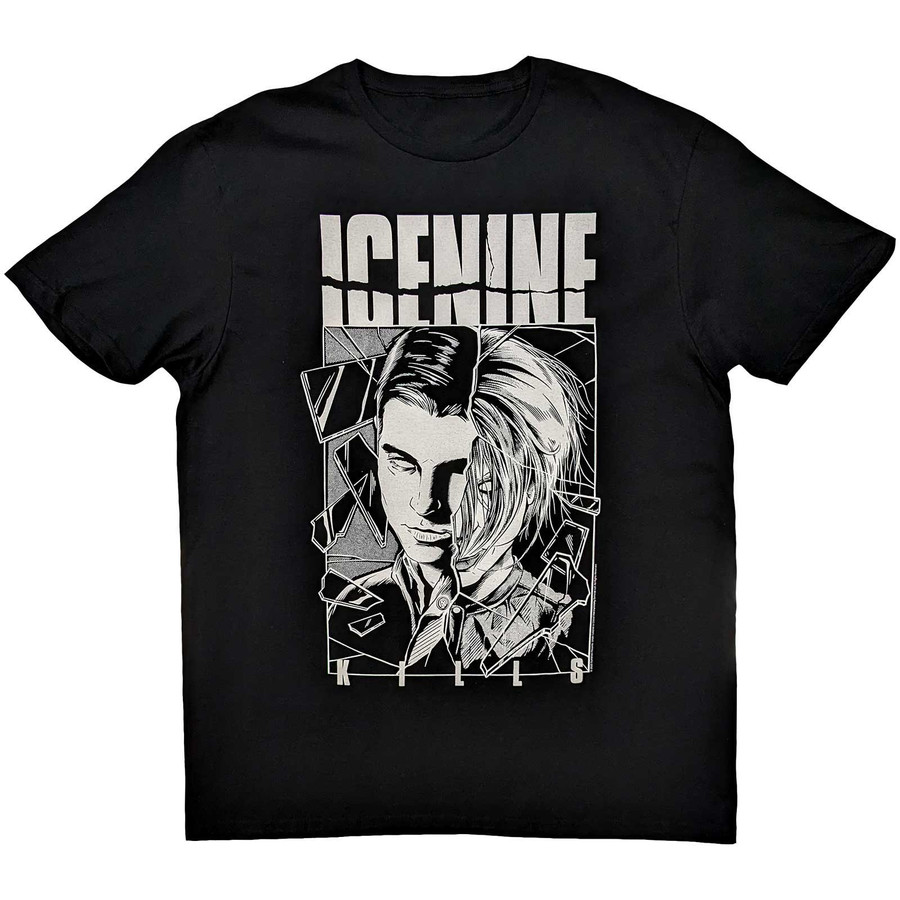 T-Shirt Ice Nine Kills Unisex Shower Scene Split Face