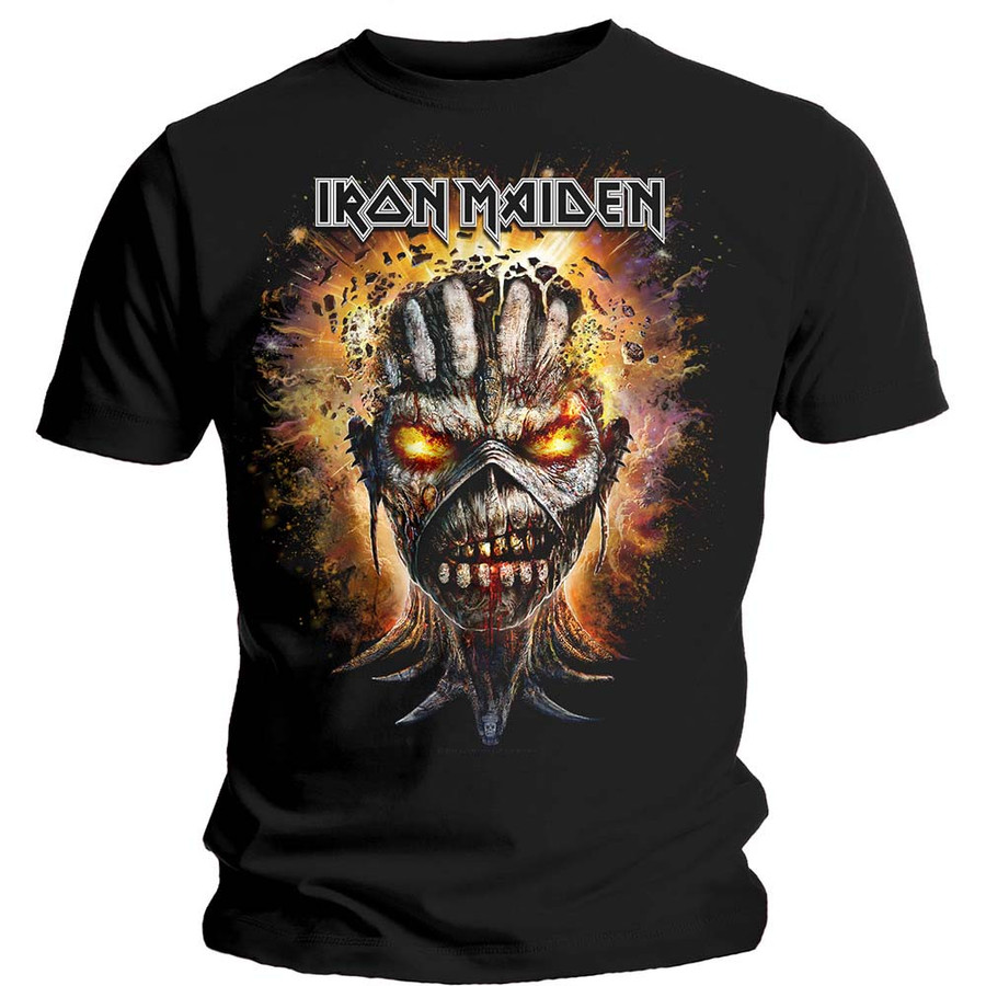 T-Shirt Iron Maiden Unisex Eddie Exploding Head