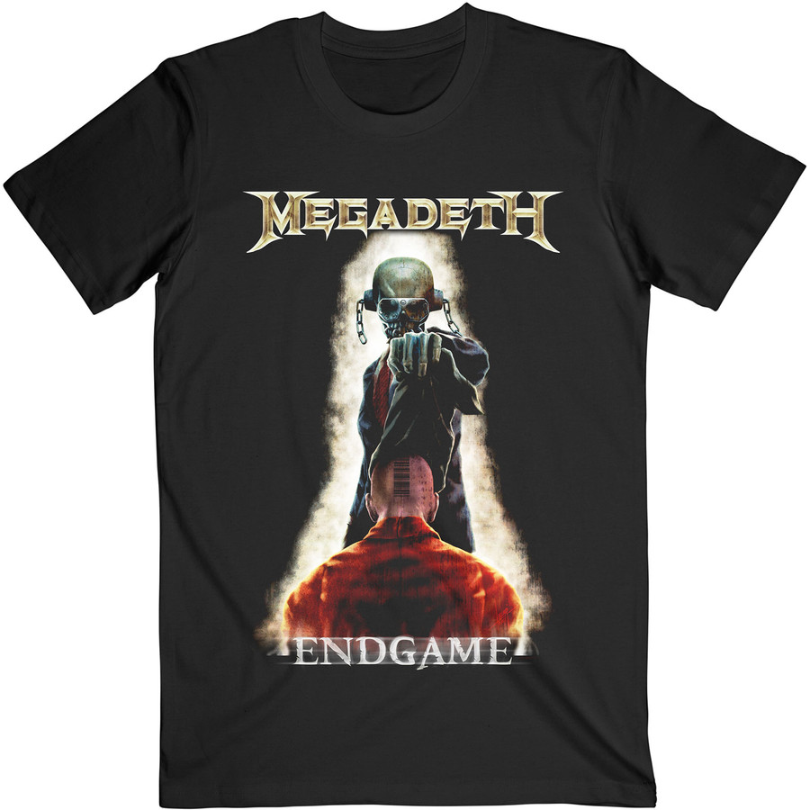 T-Shirt Megadeth Unisex Vic Removing Hood