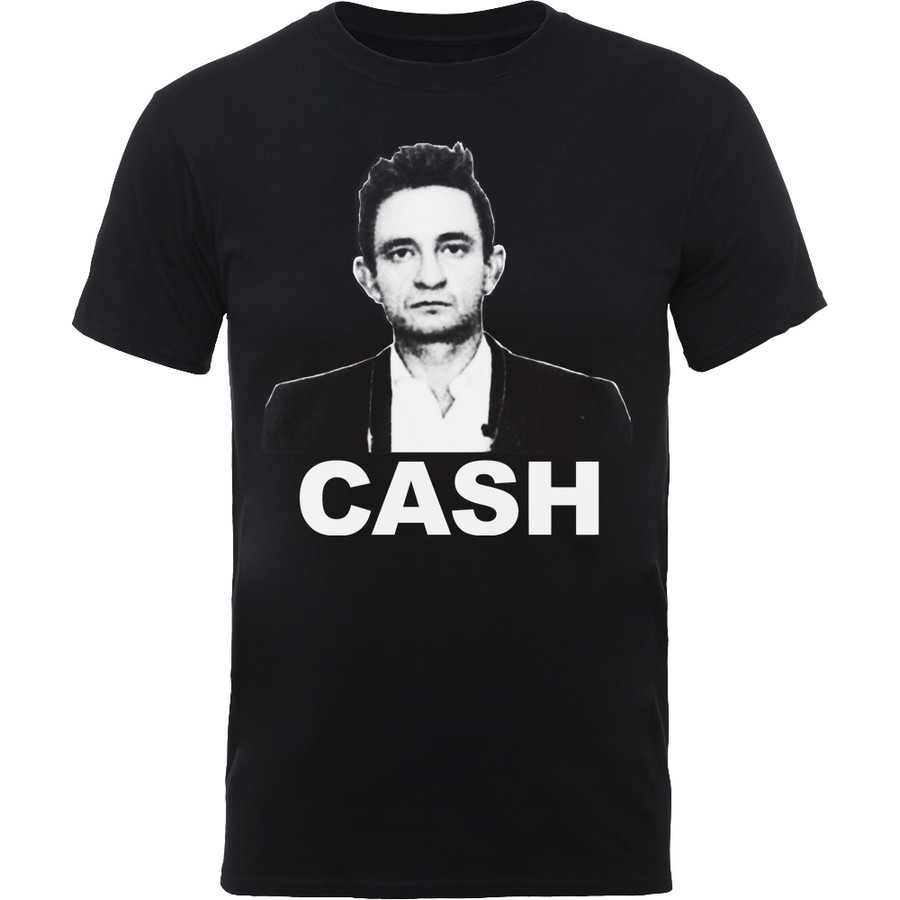 T-Shirt Johnny Cash Unisex Straight Stare