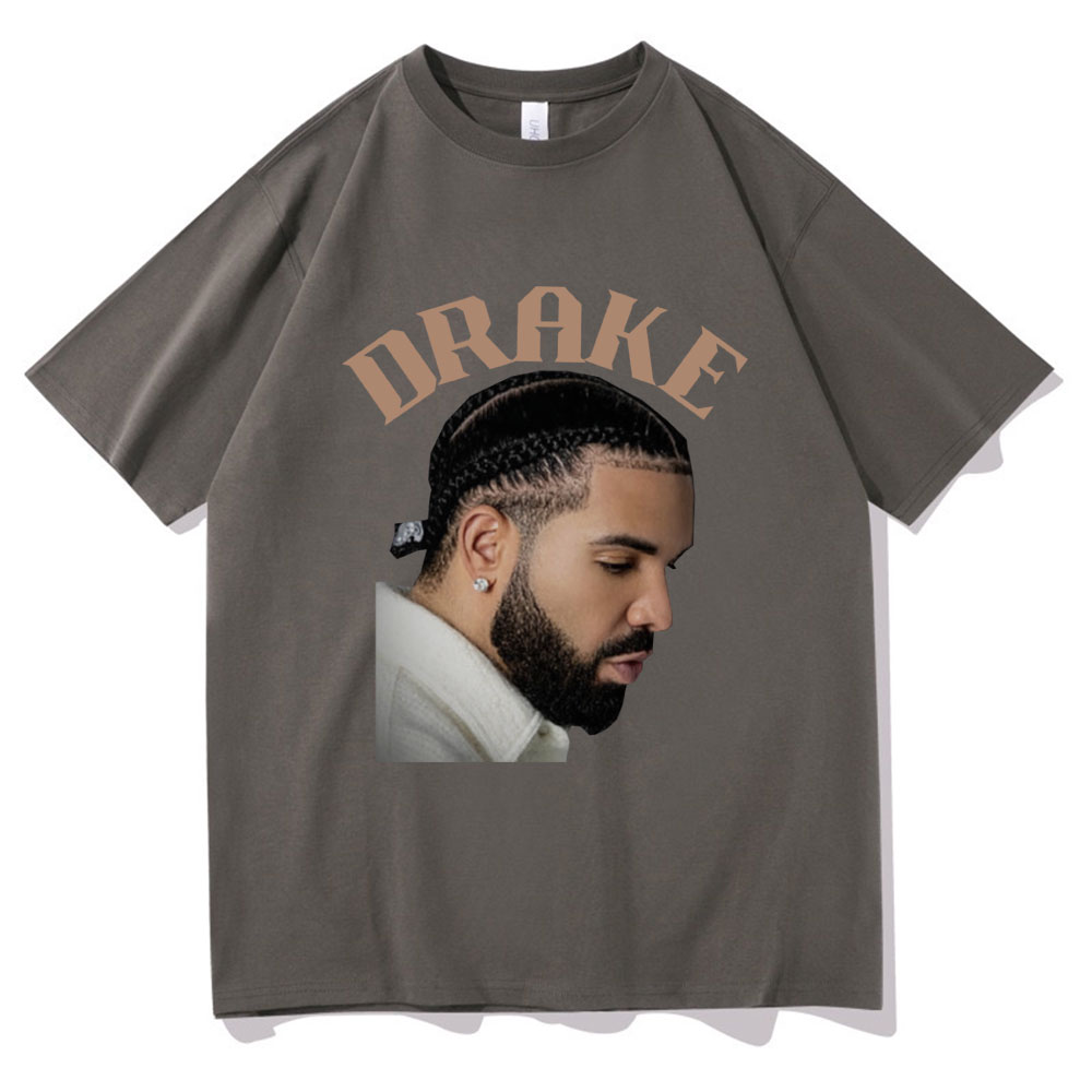 T-Shirt Iluzu Rapper Drake Graphic Men Women Punk Rock retro Tops Hipster