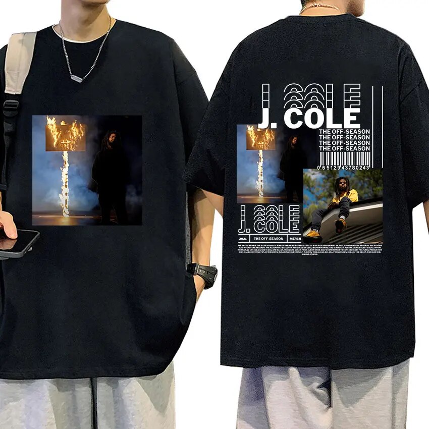 T-Shirt Rapper J Cole The Off Season Music Album Graphic Menstrend