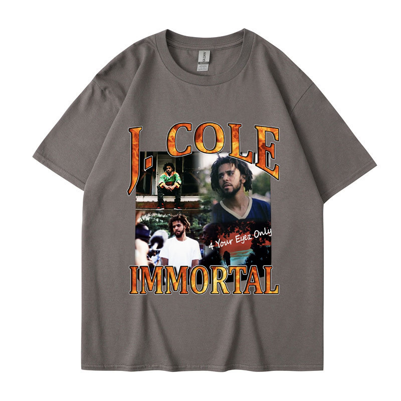 T-Shirt Isuijie Rapper J Cole Men Women 90S Vintage Cozy Casual Harajuku