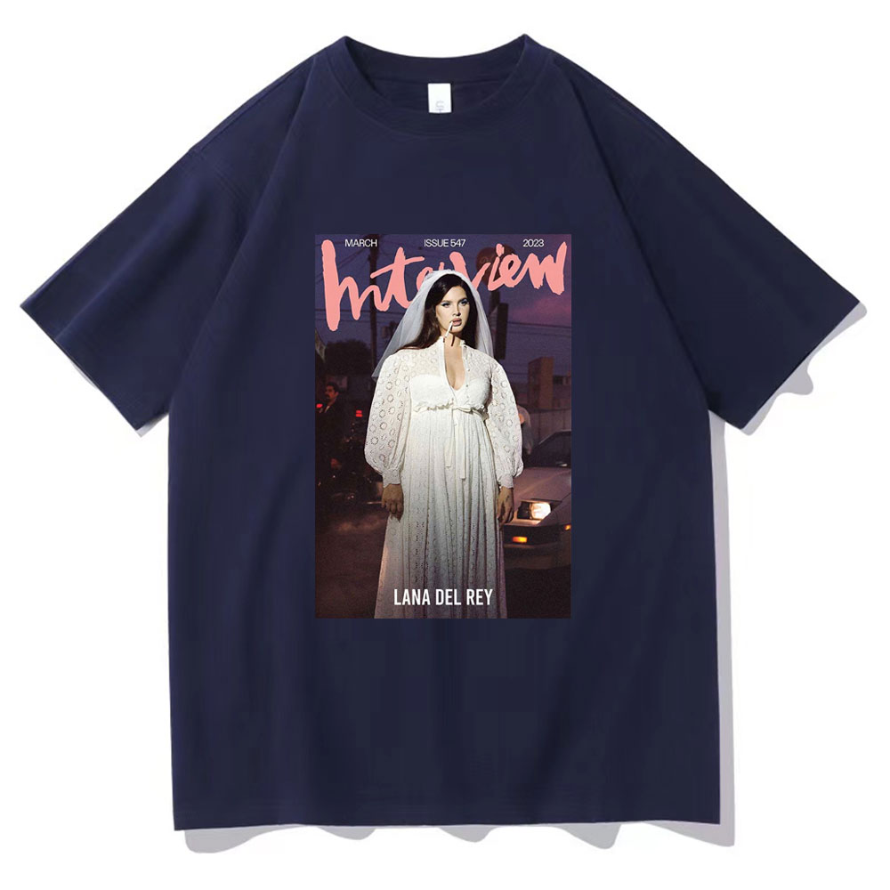 T-Shirt Tuledai Lana Del Rey 2025 New Music Album Did You Know That There'S A Tunnel Under Ocean Blvd Casual