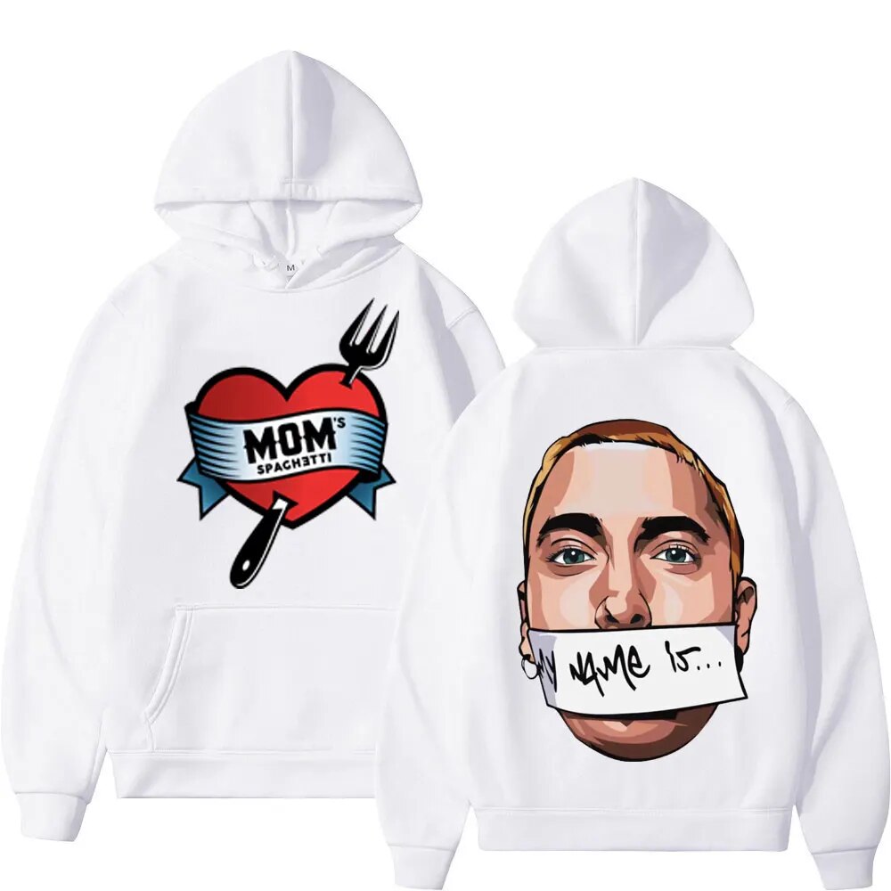 Hoodie Rapper Eminem Men Women The High Street Trend Hip Hop Rap