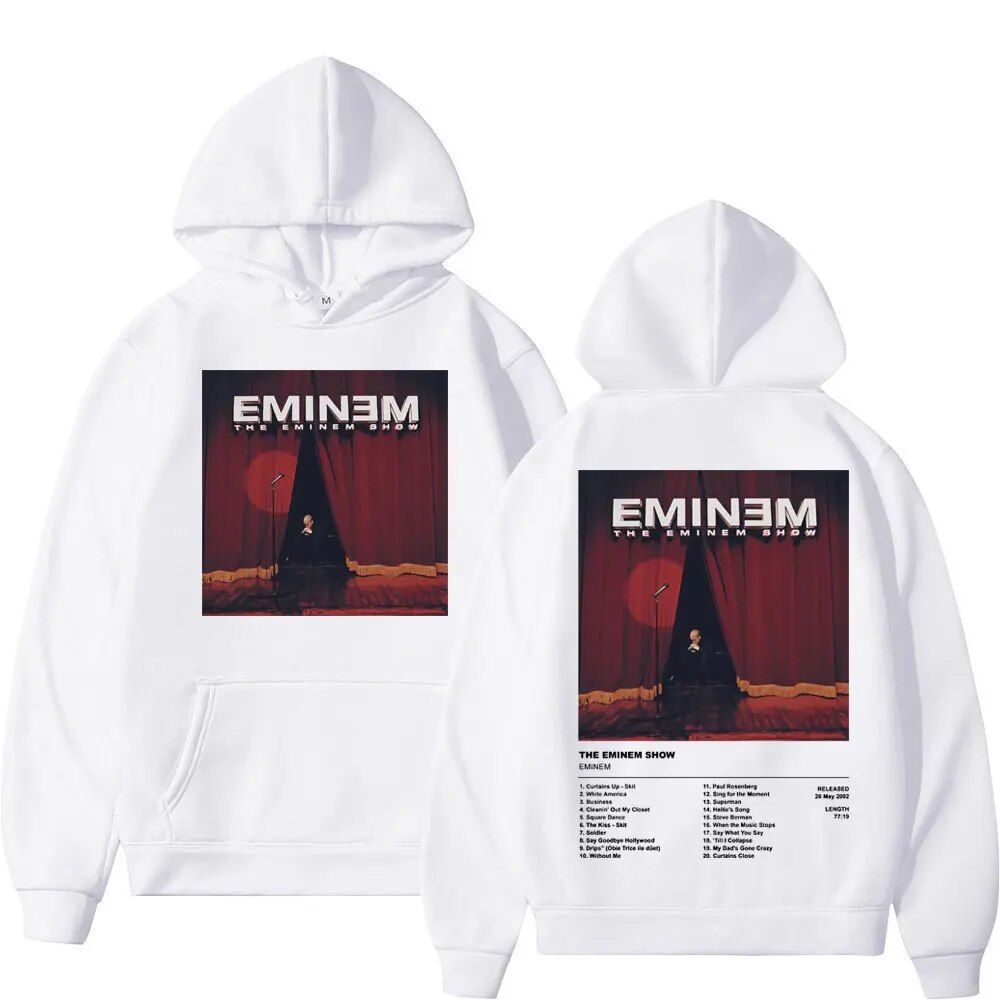 Hoodie Rapper Eminem Print