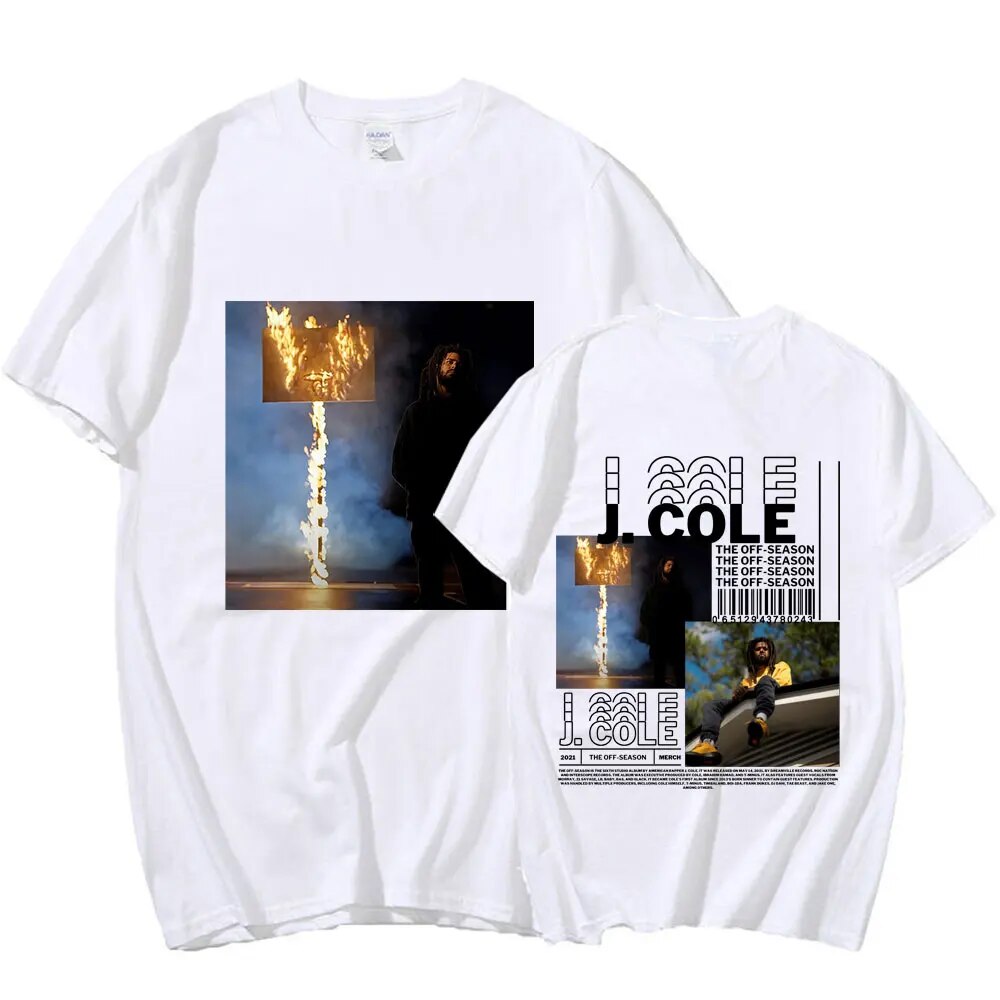 T-Shirt Sheipian Rapper J Cole The Off Season Music Album Graphic Men'Strend
