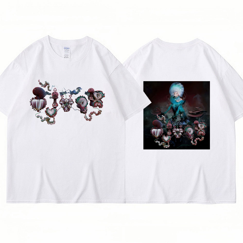 T-Shirt Tuledai 90S Bjork Fossora New Music Album Summer Casual Gothic Men Women Retro