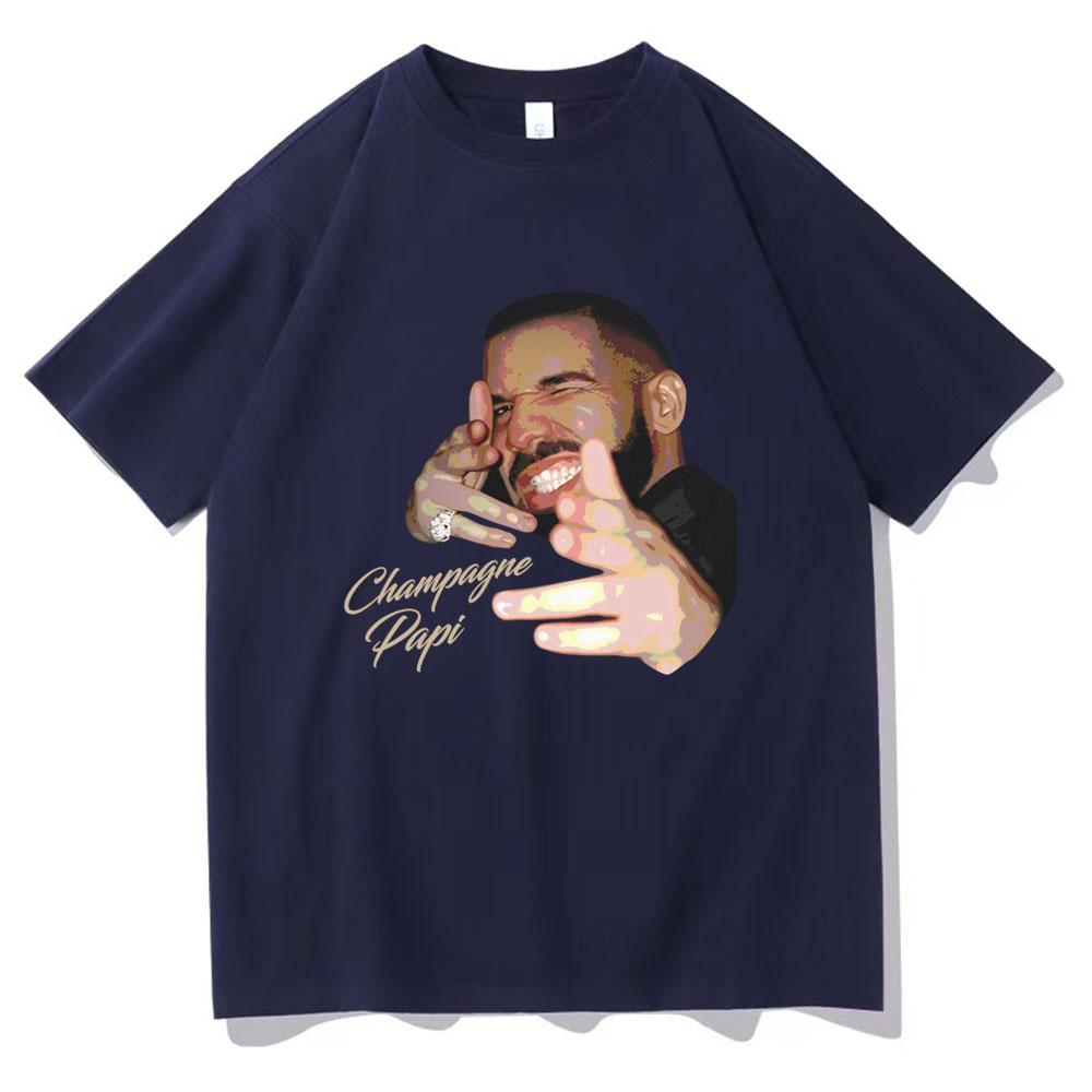 Hoodie Iluzu Rapper Drake Vintage Graphic Champagne - Unisex