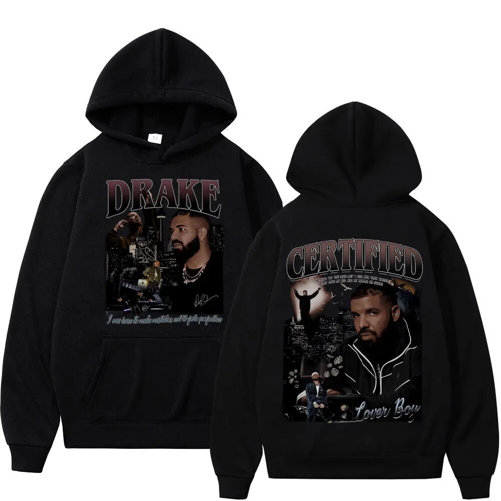 Hoodie Trend Rapper Drake Graphic