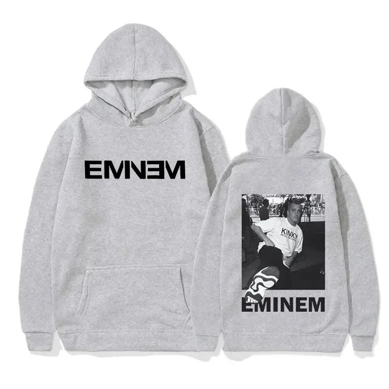 Hoodie Wlkwo Rapper Eminem Men Women Hip Hop Long Sleeve Gothic Tops