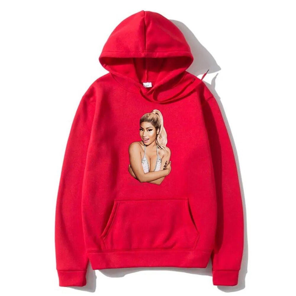 Hoodie Rapper Nicki Minaj Print