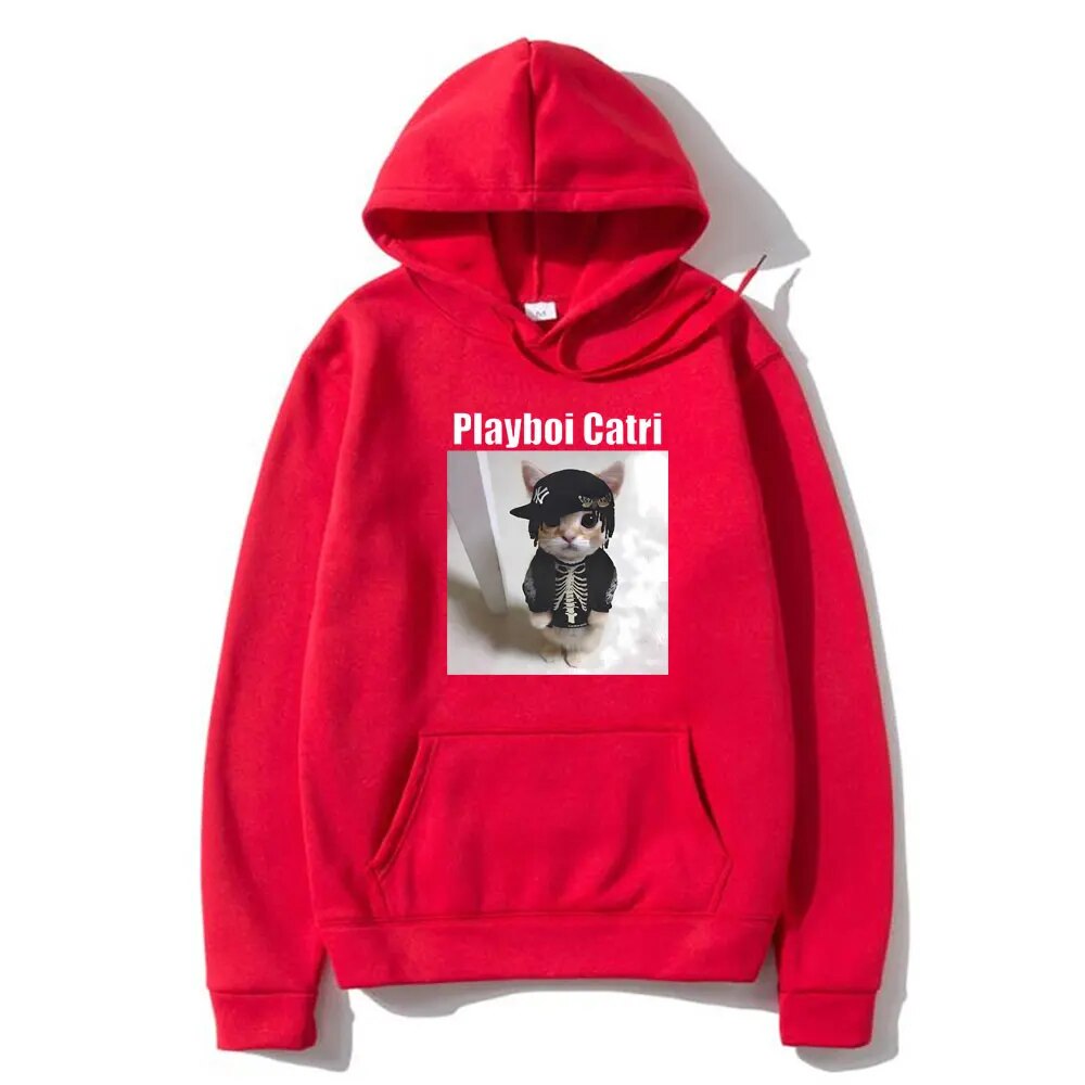 Hoodie Best Famous Rapper Playboi Carti Kitty Graphic