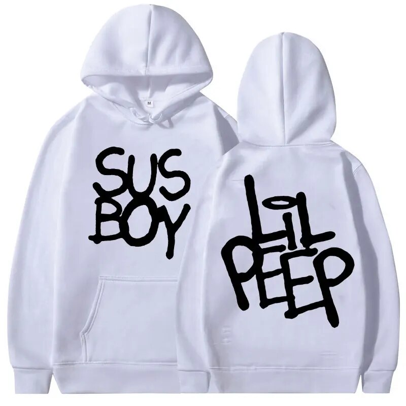 Hoodie Rapper Lil Peep Sus Boy Print Graphic Men Women Hip Hop
