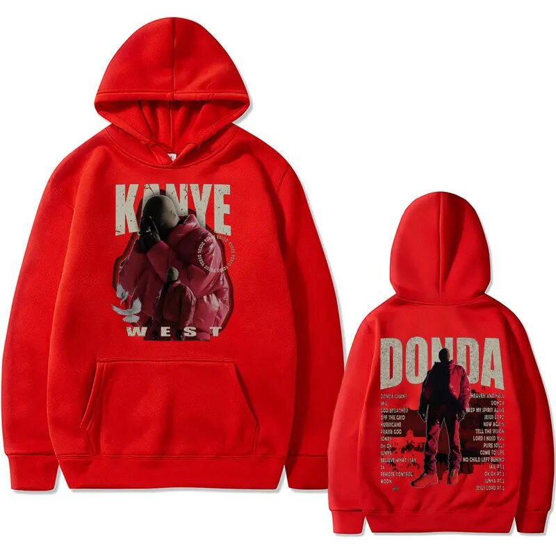 Hoodie Rapper Kanye West Donda Music Album Concert Graphics