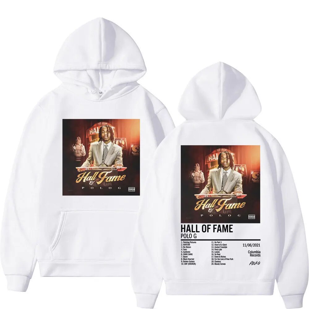 Hoodie Rapper Polo G Album Double Sided