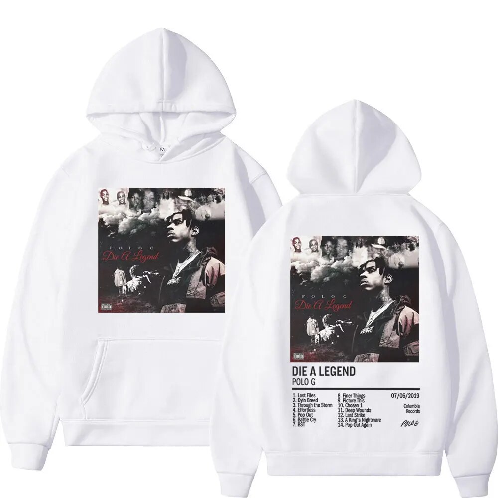 Hoodie Rapper Polo G Music Album Graphic