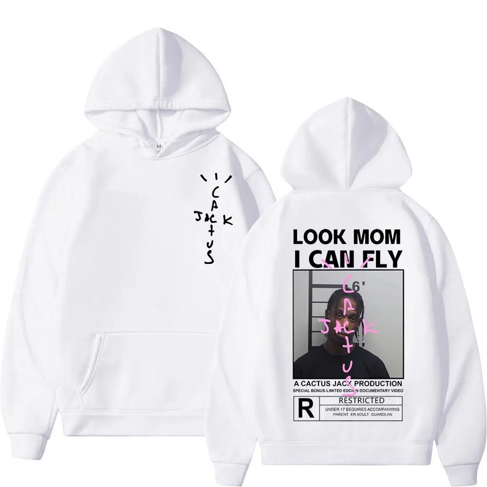 Hoodie Rapper Cactus Jack Wink Utopia Graphics