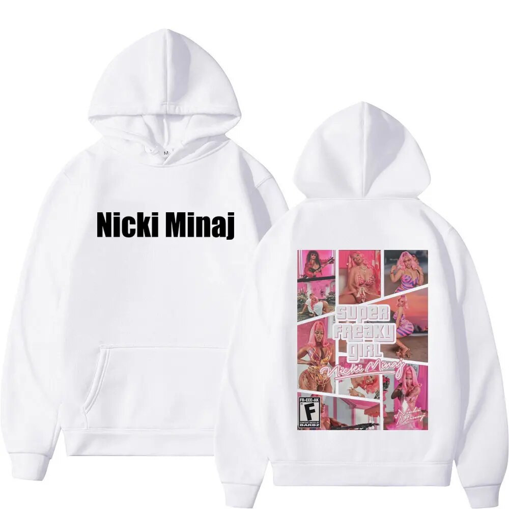 Hoodie Rapper Nicki Minaj Aesthetics Graphics