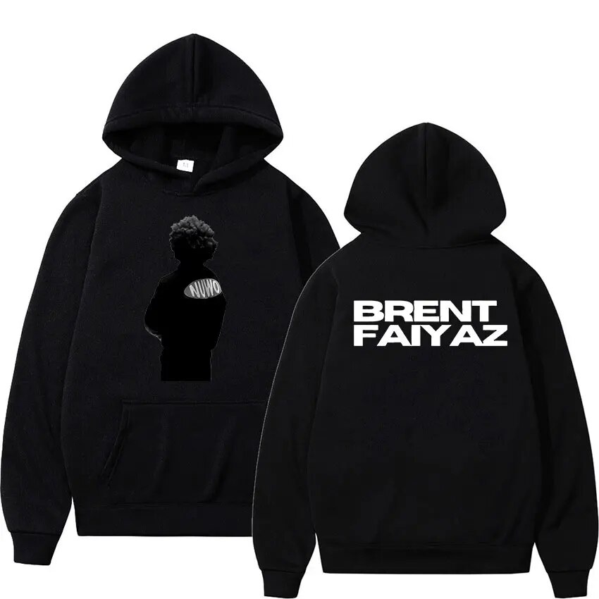 Hoodie Rapper Brent Faiyaz Mens Hip Hop Loose Men Casual Unisex Qji4
