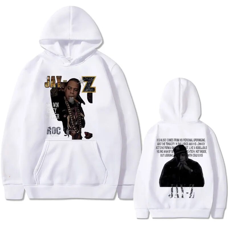 Hoodie Rapper Jay Z Graphic Printed Male Casual s