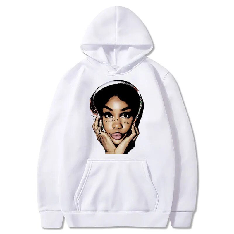 Hoodie Kakacloud 90S Vintage Rapper Sza Graphic Print