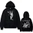 Hoodie Rapper Eminem Double Sided Printed Men Womens Hip Hop Mens Cotton Male