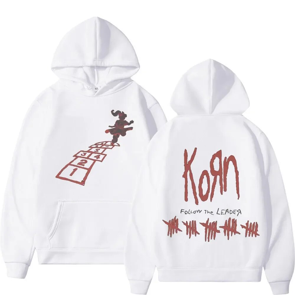 Hoodie Getluckyquest Classic Rock Band Korn