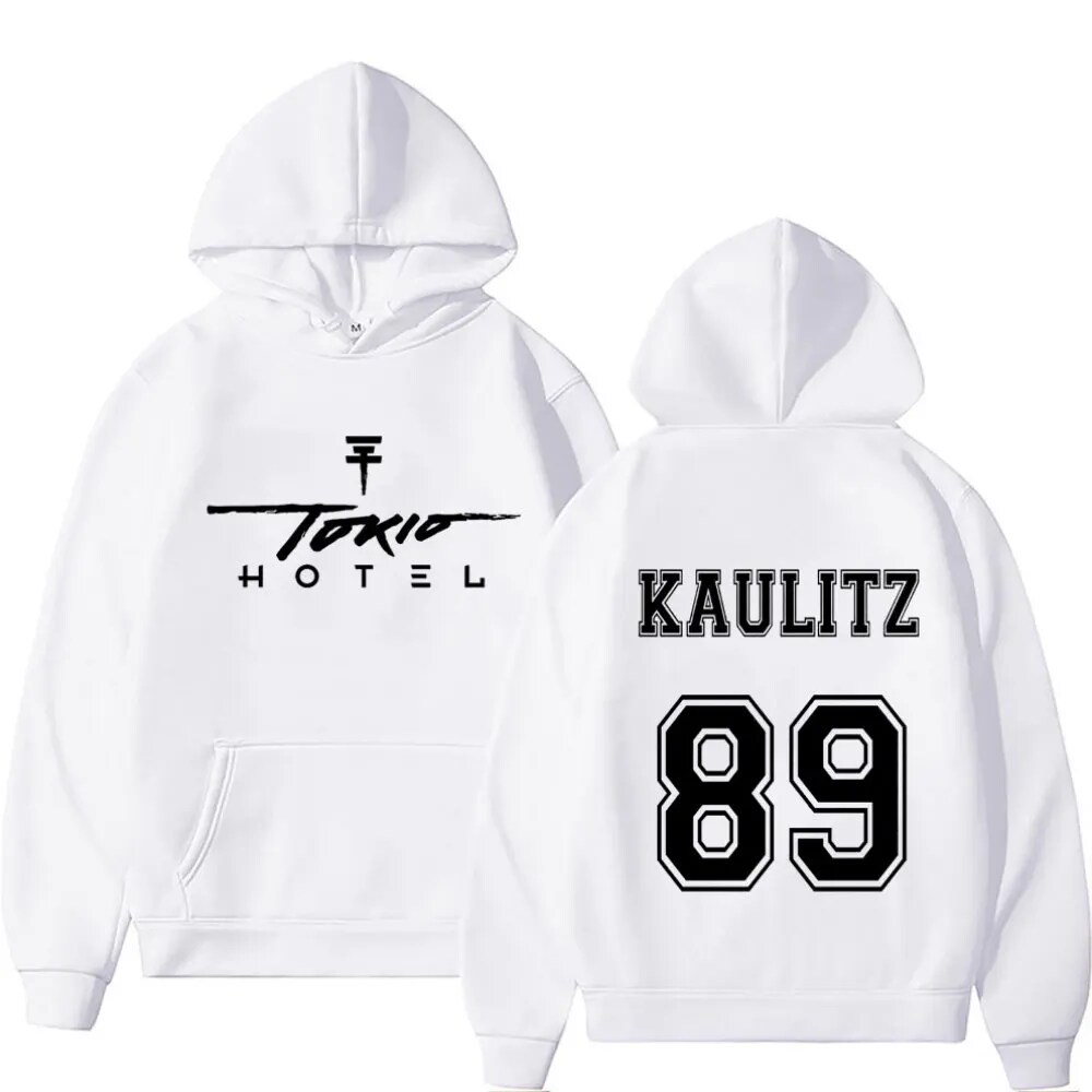 Hoodie Getluckyquest Rock Band Tokio Hotel Kaulitz