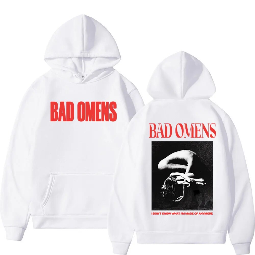 Hoodie Rock Bands Bad Omens Graphic