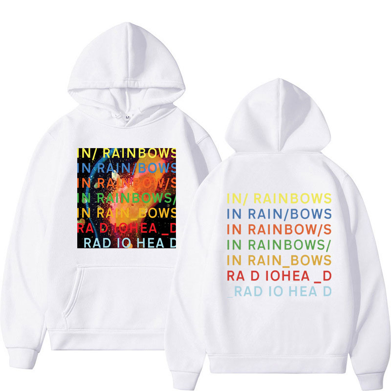 Hoodie Getluckyquest Band Rock Radiohead