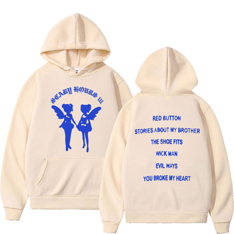 Hoodie Flowingwaterpress Rapper Drake Scary Hours 3 Music Album